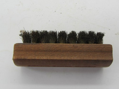 Vintage Empire Wildlederbürste #65 - 15c kleiner Holzgriff 3" - Bild 3 von 4