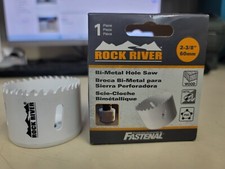BRAND NEW ROCK RIVER  2127291 2-3/8" / 60mm BI-METAL HOLE SAW - T1