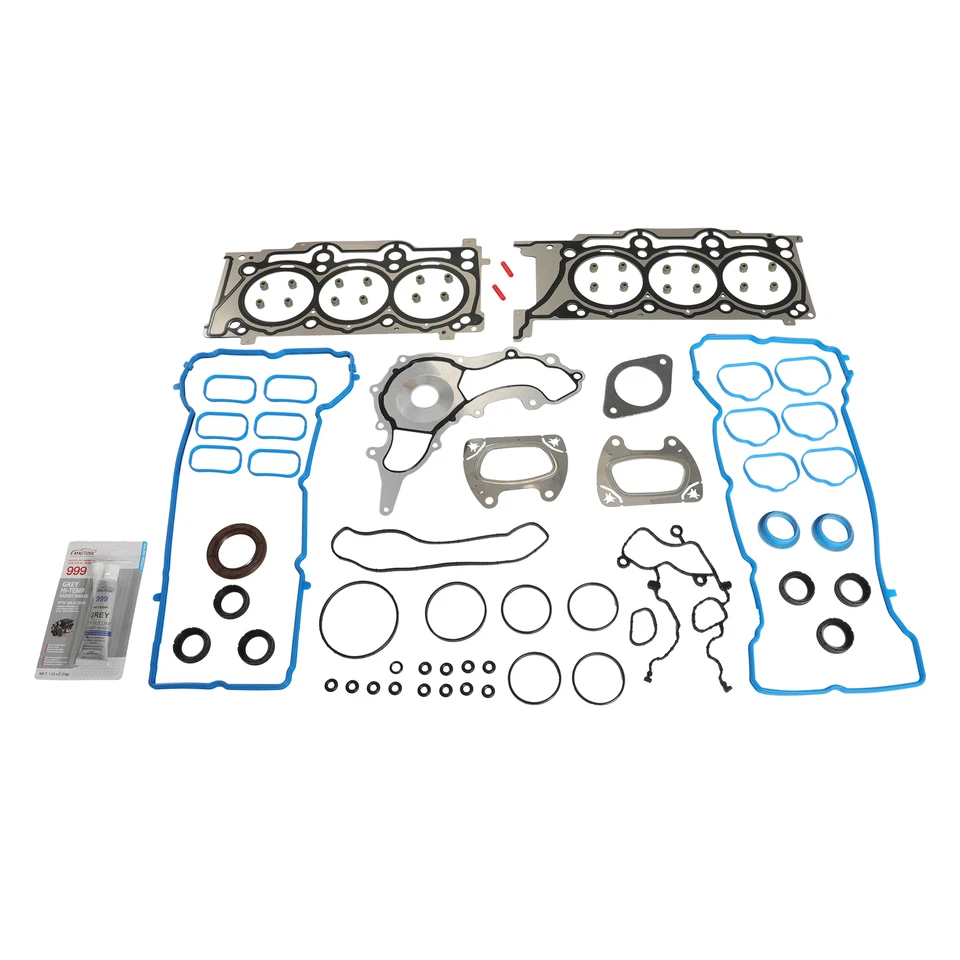 Juego de juntas de culata para Jeep Wrangler Ram C/V Dodge Chrysler 3,6 L DOHC VIN G 11-16 Foto 3 de 4