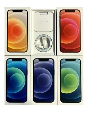 Apple iPhone 12 Box with Original Lightning to USB-C Cable (Phone NOT Included)