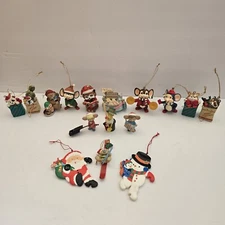 Christmas Ornaments Lot 16 Pieces 