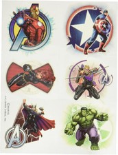 Avengers Temporary Tattoos 12 Ct Birthday Party Favors