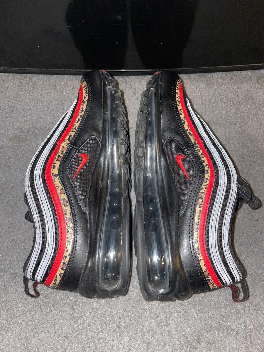 ウィメンズ Nike Air Max 97 Leopard Pack Black Nike Air Max 97 Leopard Pack Women's Size 8.5 Black/Red