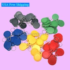 New 50pcs T5577 Rewritable 125KHz RFID Key Fob Copy Writable Rewrite Duplicate