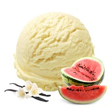 Vanille Melone Veganes Eis Pulver Zucker-, laktosefrei 1 kg