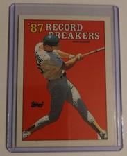 Mark McGwire Error VAR #3 1988 Topps - White Triangle Error Variation