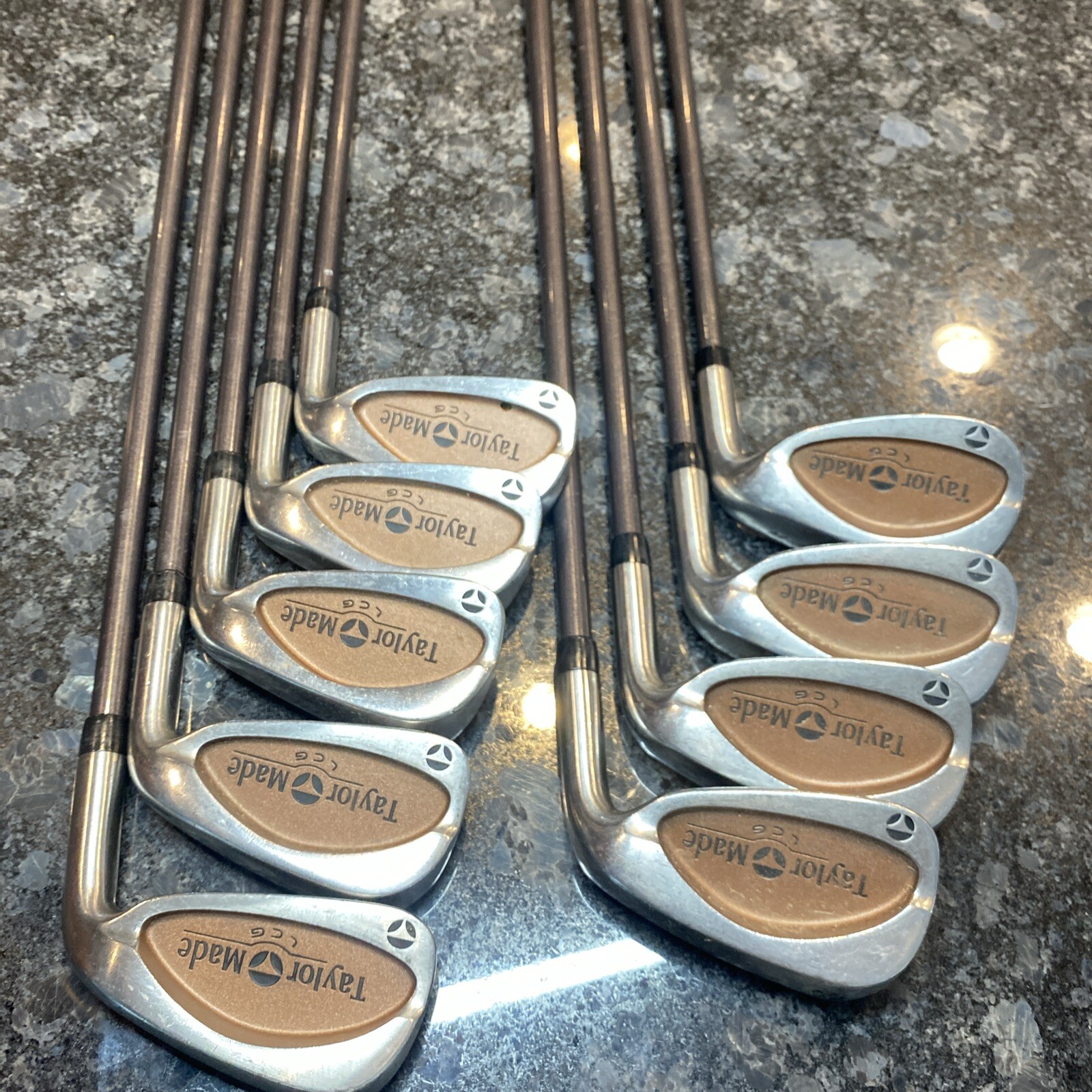 Taylormade Burner LCG Iron Set 39 PW SW Graphite Bubble 2 Shaft R80