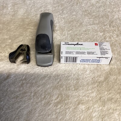 small stapler /full box of staples, staple remover, preowned distressed C Photos