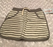 cat  jack striped comfy skirt size XS 4/5 NWT BIN AG 