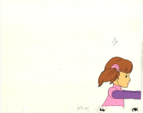 The Partridge Family 2200 AD Original Production Cel Tracy Cartoon OPC Girl UF - Picture 1 of 1