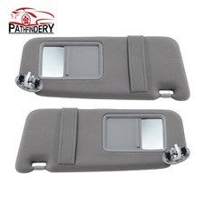 For Toyota Camry 07-11 Sun Visor Pair Left Right Gray With Sunroof And Lights For Toyota Camry 07-11 Sun Visor Pair Left Right Gray With Sunroof And Lights