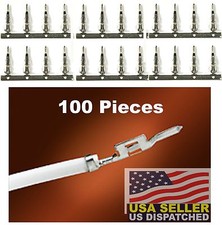 Molex Male Pins 100 Pieces for PC ATX / PCI-E / EPS Power Connectors 18-24 AWG