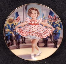 Vintage Shirley Temple Stand Up And Cheer From The Danbury Mint. #D6928. 8”