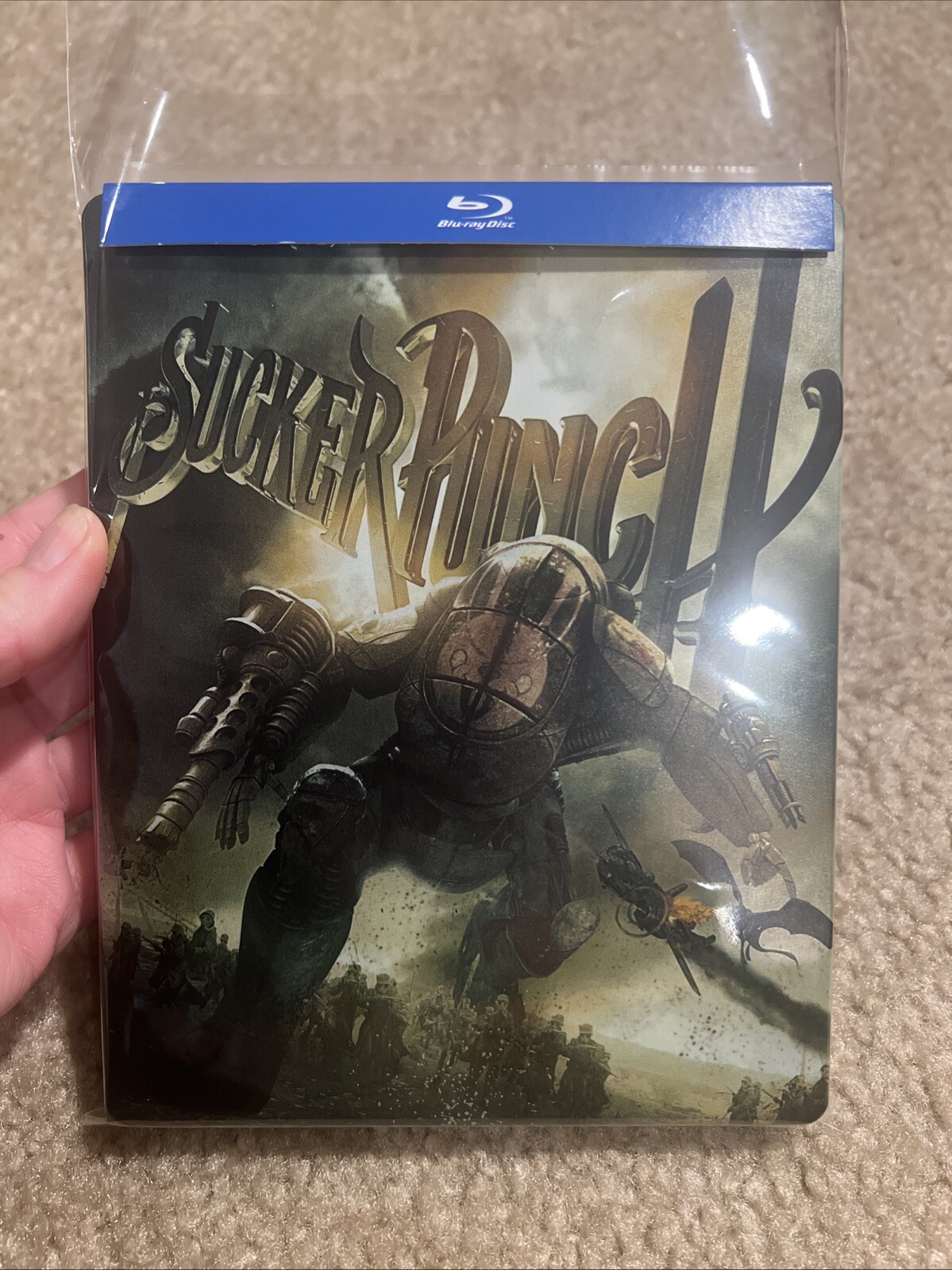 Sucker Punch 2012 Blu-ray SteelBook Best Buy Exclusive - Damaged