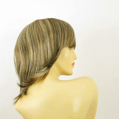 Perruque Mi-longue Synthétique ODELIA - Light Blond Copper Wick Clear And Chocolate