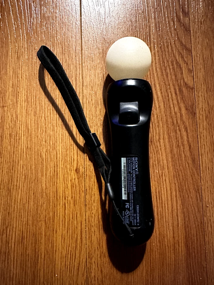 Sony PS3 PlayStation 3 Move Motion Controller Lot of 2 Black (CECH-ZCM1U) OEM - Image 4 of 4