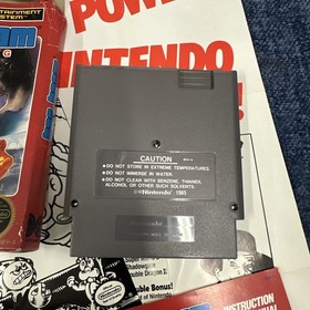 Tag Team Wrestling HANGTAB (Nintendo NES) Complete in Box CIB Bonus Items