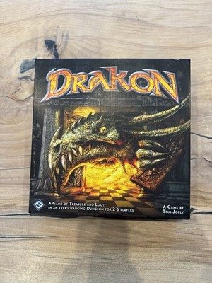 Drakon - Fantasy Flight - Miniaturen Brettspiel Englisch Neuwertig Blitzversand 