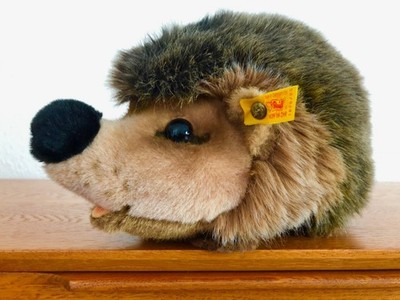 STEIFF Igel Joggi 1675/25 - Vintage Steiff Tier Kuscheltier 25 cm (unbespielt)