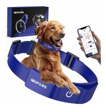 GPS Electric Dog Fence with Free App, Wireless Fence System with Training Collar