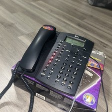 AT T 964 Corded Expandable 4-Line Intercom Digital Answering System - Graphite