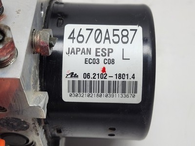 ランブット 2010-2013 Mitsubishi Outlander ABS Pump Anti-Lock Brake Pump