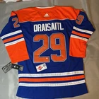 Leon Draisaitl #29 Edmonton Oilers Autographed Hockey Jersey PAAS COA NHL
