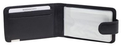 Kartenetui Bodenschatz Kings Nappa schwarz perfekt als Geschenk im Vintage Look