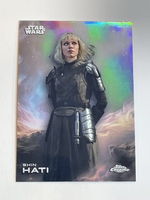 2025 Topps Chrome Star Wars Rainbow Refractor #166 - Shin Hati
