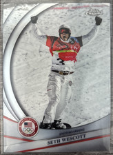 2026 Topps Chrome Olympics Seth Wescott - USA Snowboarding #61 base
