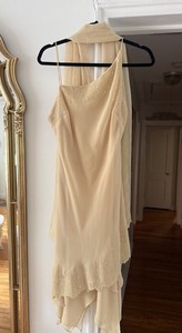 ebay asymmetrical dress Black/White Colorblock Asymmetrical Dress L/XL main image 1