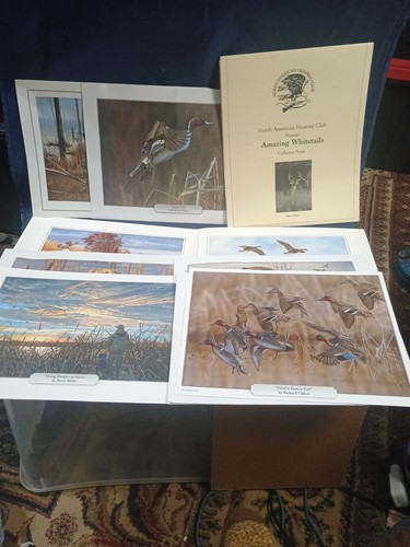 16 Photos. Ducks Unlimited.North American Hunting Club Deer, BROWN & BIGELOW, 