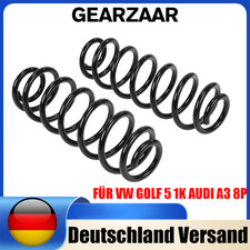 2X Premium Federn Fahrwerk Serie verstärkt HD für VW Golf 5 1K Audi A3 8P NUE