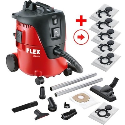 FLEX Staubsauger Industriesauger VC 21 L MC  Sicherheitssauger / Nass-Trocken