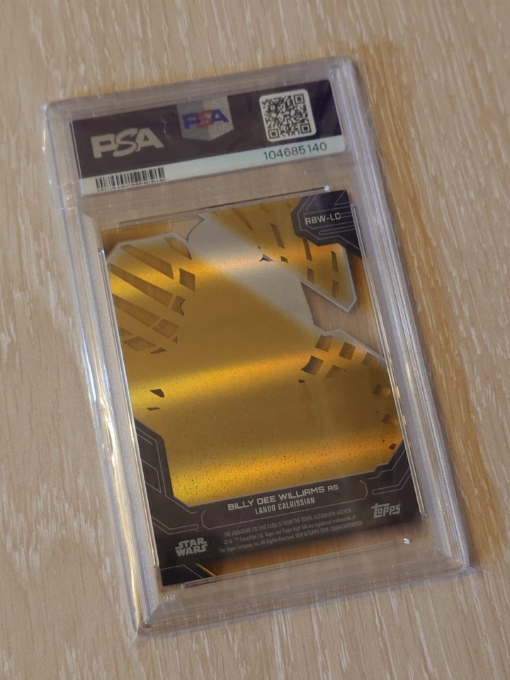 2024 Star Wars High Tek Billy Dee Williams B&W Auto [PSA 10 Gem Mint]  - Image 2 of 2