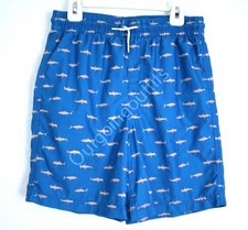 Old Navy Shark Boy's Swimwear Shorts Lined Size XL 14-16