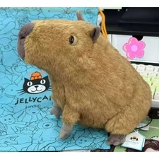NEW WITH TAGS Jellycat Clyde Capybara Plush Toy Stuffed Animal W/Dust Bag USA