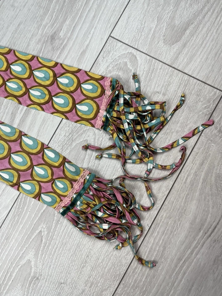 Blusa Top Custo Barcelona Color Cordón Y2K Mujer Talla M Foto 4 de 4