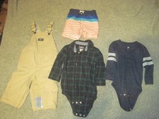 K: Little Boy's 18 month OSHKOSH Clothes Lot, See Pictures, Good Used Condition