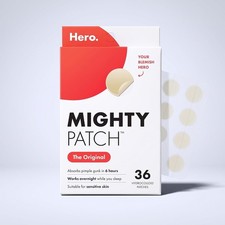 Mighty Patch Original Nighttime Acne Pimple Patches, 36 Count