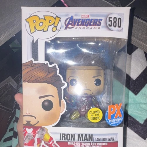 Funko Marvel Iron Man Pop! Vinyl #580 PX Previews Exclusive Glow in the Dark