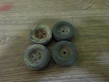 vintage structo truck set of 4 tires for parts