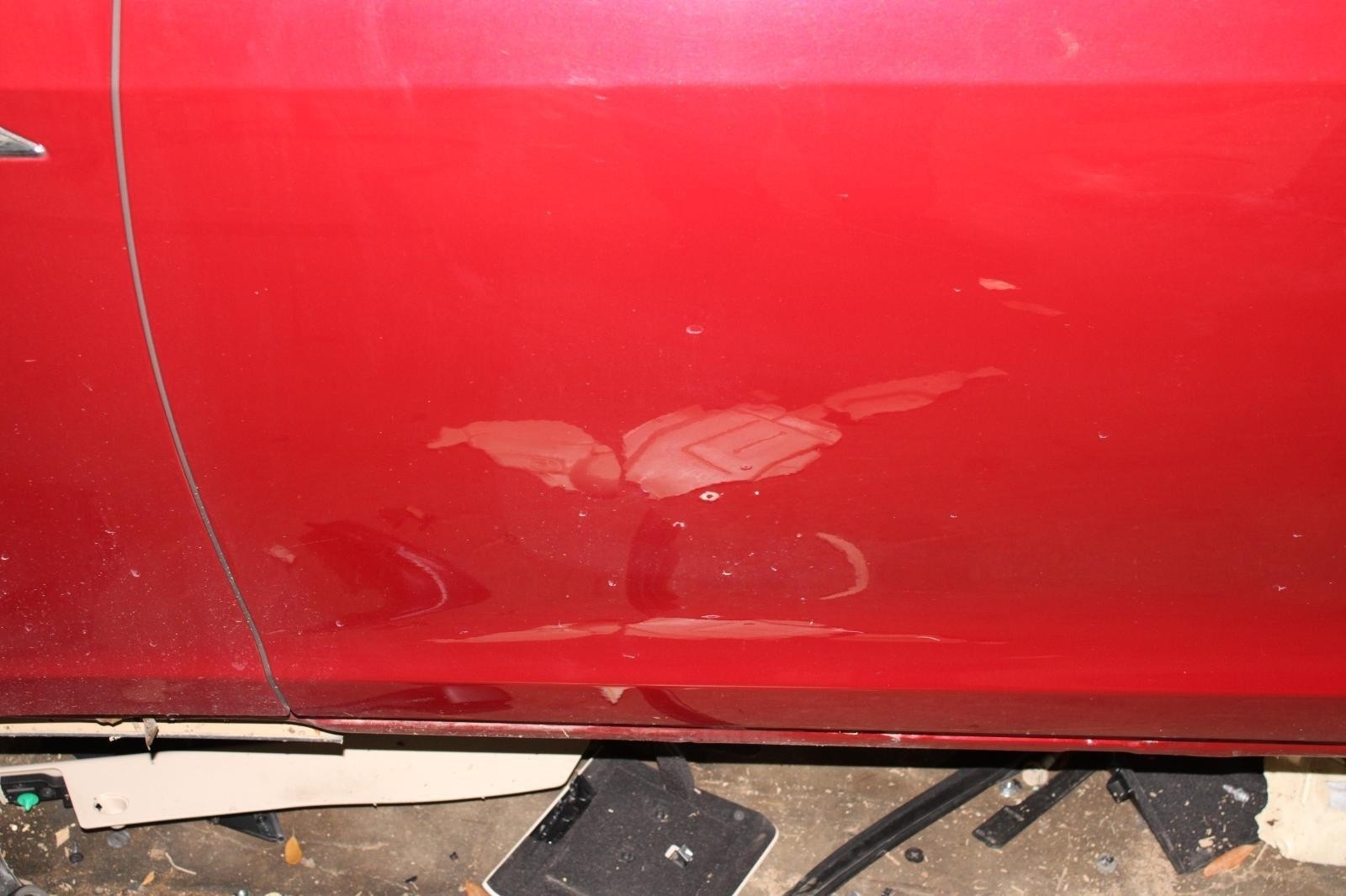 ⚠️BARE⚠️ 14-17 Ghibli Red Left LH LF Front Driver Side Door Factory OE OEM WTY