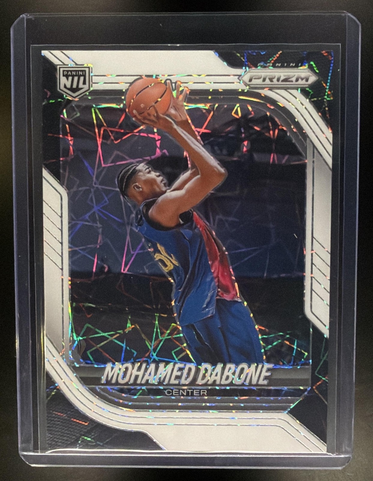 Mohamed Dabone 2025-26 Panini Prizm #183 White Lazer 52/99