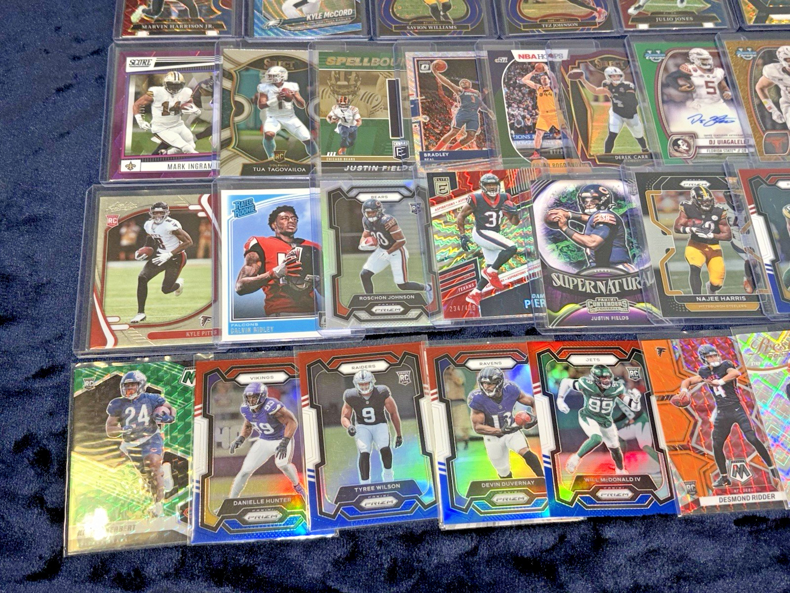 HUGE SPORTS CARD AUTO WARD PRIZM HOLO FOTL SP COLLECTION TRUE GOLD LOT SSP view 5