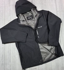 Marmot Minimalist Gore-Tex Rain Jacket L Black Waterproof Packable Paclite