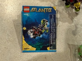 LEGO Atlantis 8058 + 8059 + 30042; 100% complete nr-mt w/ instructions