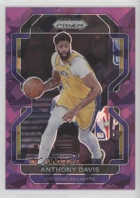 2021-22 Panini Prizm Purple Ice Prizm 78/149 Anthony Davis #53 1p66