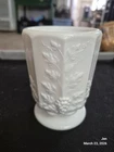 Vintage Westmoreland Milk Glass Paneled  Dish