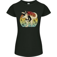 Camiseta Pirate Pi T-Rex Divertida Dinosaurio Matemáticas Mujer Corte Pequeño